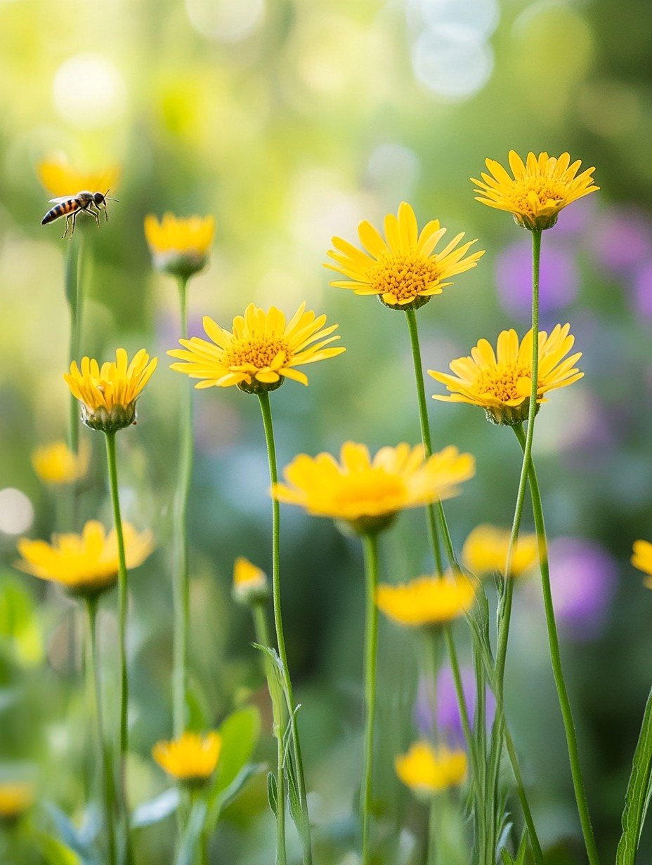 Inula magnifica — große gelbe Sonnenräder auf 200 cm für die Hintergrund-Rabatte